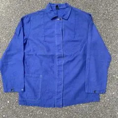 ユーロ カバーオール ワークジャケット ヨーロッパ デニムジャケット 90s
