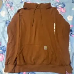 カーハート フード付きブラウンパーカー