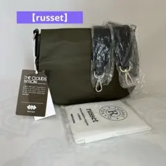 ラシット】フラップショルダーバッグS【THE CLOUDS NYLON】