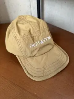 FRUIT OF THE LOOM ベージュキャップ　3-6歳