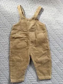 コーデュロイ サロペット ベージュ