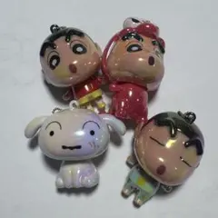 クレヨンしんちゃん ゆらゆら オーロラキーホルダー セット売り しんちゃん