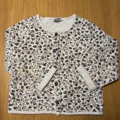 値下げ！プチバトー　花柄カーディガン 24m/86cm