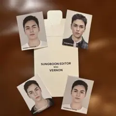 成分エディター　特典VERNON 証明写真4枚セット