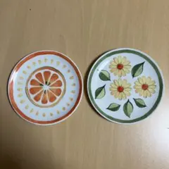 中古美品　お皿2枚セット　ミスタードーナツ　人気のスペイン皿！のサムネイル