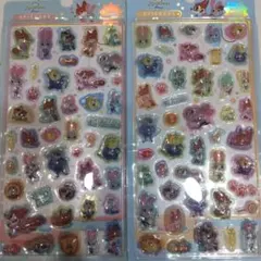 ズートピア立体シール　海外正規品2枚セット