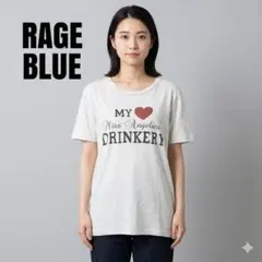 RAGE BLUE ロゴTシャツ　半袖　白　ホワイト　Mのサムネイル