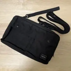 超美品 PORTER スモーキー 2way ショルダーバッグ クラッチバッグ