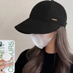 レディース バケットハット 帽子 韓国 ブラック 黒 UVカット ストリート