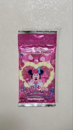 【新品未開封】コレクションカード　ディズニーパルパルーザミニーファンダーランド