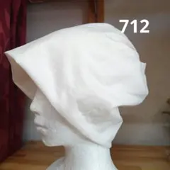 綿の3wayニット帽 オフホワイト