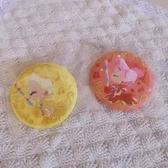 おジャ魔女どれみ 刺繍缶バッジ