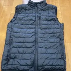 GAP ダークグレー ダウンベスト S