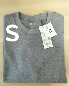 新品 UNIQLO C オーバーサイズスウェットシャツ グレー Ｓ ユニクロ