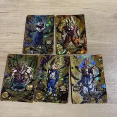 T*i様 スーパードラゴンボールヒーローズ ブラッドオブサイヤンUR 5種