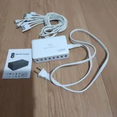 iLEPO 40W PD Charger 8ポート USBケーブル5本