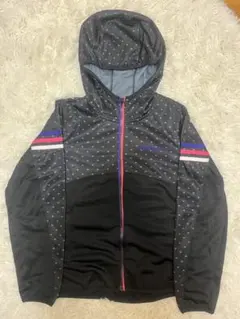 adidas ハート柄 フーデッドジャケット ブラックのサムネイル