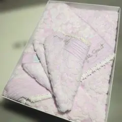 ☆新品未使用☆Jill Stuart ピンクバスタオル＆ハンドルタオルセット