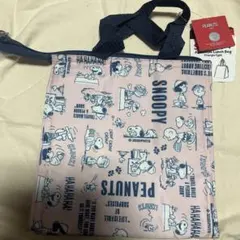 PEANUTSスヌーピー 保冷 アルミランチトートバッグ　新品未使用タグ付き