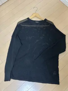 Lee リー メッシュ ビッグロゴ トップス ブラックのサムネイル