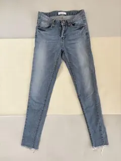 スキニーデニム ライトブルー サイズ0のサムネイル