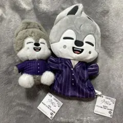 GIGO限定 ストレイキッズ SKZOO パペット ぬいぐるみ ウルフチャン⑤