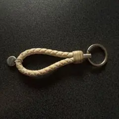 ボッテガヴェネタ キーリングキーホルダーイントレチャート カラビナメンズ