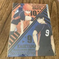 ハイキュー　クリアファイルセット　日向翔陽　影山飛雄　山口忠　月島蛍