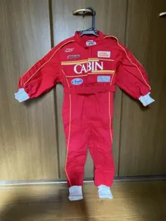 【希少✨】フェラーリ　子供　F1 キッズ　赤　つなぎ　レーシングスーツ Ferrari - F1 フェラーリ レーシングスーツ ベビーの通販 by Karen's