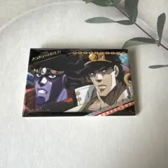 ジョジョワールド スクエア缶バッジ 空条承太郎 スタープラチナ