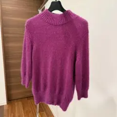 【新品・未使用】ANAYI 上品ラメ ハイネックニット ピンク38