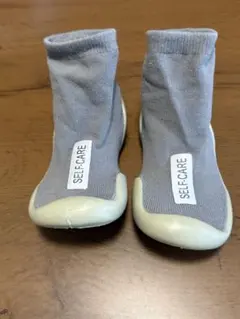 SELF-CARE グレー　シューズソックス　ファーストシューズ　ベビー靴