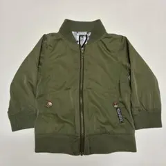 BREEZE ジャケット MA-1 ブルゾン カーキ オリーブ 100