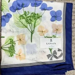 LANVIN en Bleu ハンカチ 紫陽花柄のサムネイル