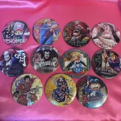 ワンピース　缶バッジ　歌舞伎　輩缶バッジ11個セット
