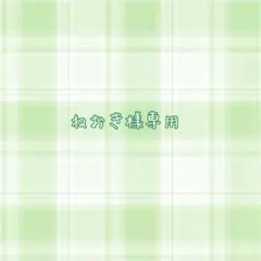 ねおき様確認専用ページ