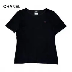 CHANEL シャネル ユニフォーム ココマーク 刺繍 Tシャツ Sのサムネイル