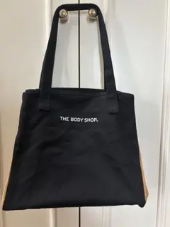 THE BODY SHOP トートバッグ ブラック ベージュのサムネイル