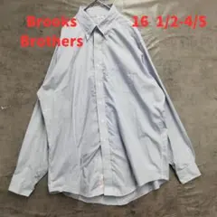 ブルックスブラザーズ 長袖 シャツ 水色 ボタンダウン【7673】