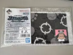 ワンピース　一番くじ　未来島エッグヘッド編G賞　「くま」　ハーフジャガードタオル