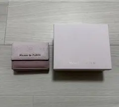 Maison de FLEUR 二つ折り財布 ピンク 箱付き
