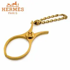 【美品】　エルメス　グローブホルダー　チャーム　クリップ　手袋　ゴールドのサムネイル