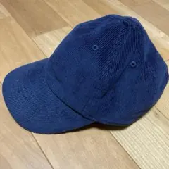 V*A様 newhattanコーデュロイキャップ ネイビー　フリーサイズ