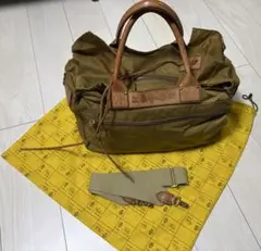 2026年最新】Felisi フェリージ ナイロン×レザー ボストンバッグ