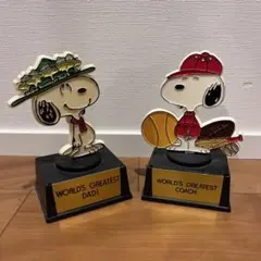 希少 PEANUTS スヌーピー トロフィー ヴィンテージ ドラム - メルカリ