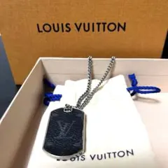 ルイヴィトン　LOUIS VUITTON　ドッグタグ　ネックレス　モノグラム 2026年最新】ヴィトン ドッグタグの人気アイテム - メルカリ