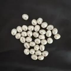 天然パール　真珠　バロック　大　34粒