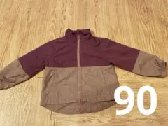 90cm ジャケット　バイカラー　ペアマノン
