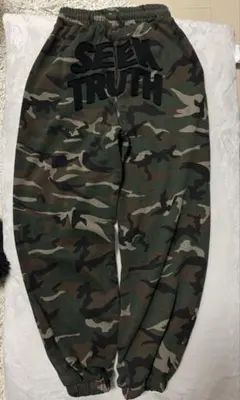 ギャル 迷彩 SEEN TRUTH ジョガーパンツ