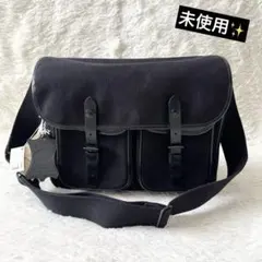 未使用✨ラゲッジレーベル レンジ メッセンジャー ショルダーバッグ ブラックのサムネイル